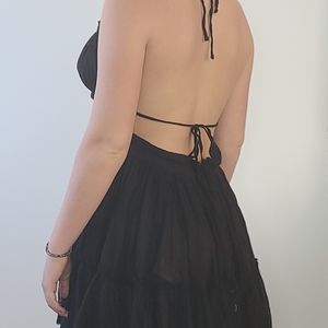 The skirt has lots of layers